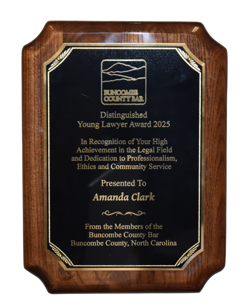 Amanda Clark - Distinguished Young Lawyer Award 2025 - personal injury lawyer at Fisher Stark